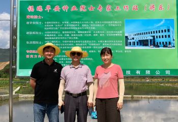 藍海軍副總經(jīng)理前往福瑞華安種業(yè)有限公司福建將樂基地參觀學(xué)習(xí)